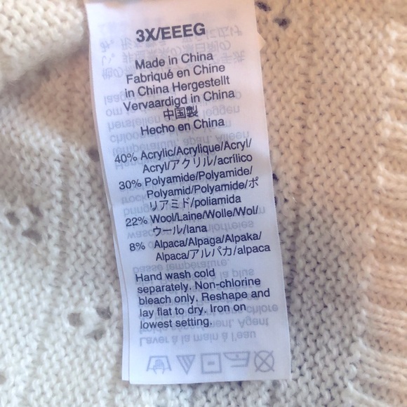 J. Crew Ivory Pointelle Crewneck Sweater - Picture 9 of 13